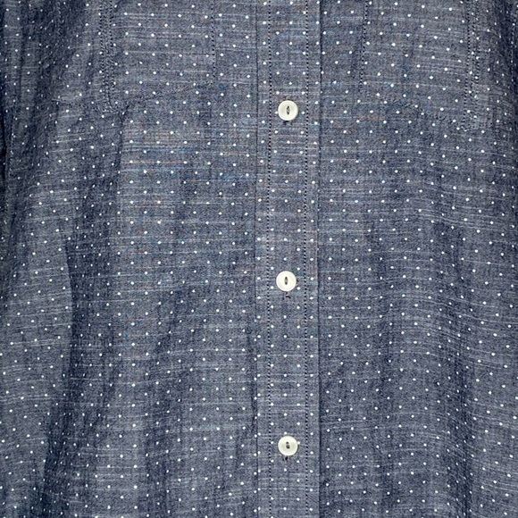 Banana Republic XS Denim Fitted Collared - Picture 3 of 5